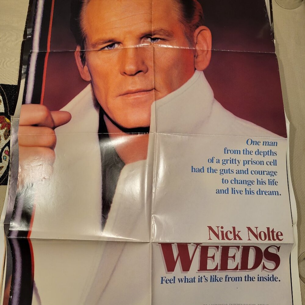 Weeds original movie poster. Nick Nolte!